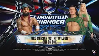 WWE 2K25 - Oro Mensah Vs Kit Wilson