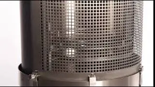 Porte barbecue chemin&eacute;e Omega 360 - Fargau Feuer