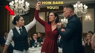 No One Dared Challenge the Mafia Boss’s Fiancée… Until a Quiet Waitress Shamed Her.