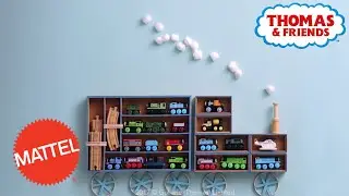 DIY Thomas Train Shelves! Room Decor for Kids! | Thomas & Friends | Mattel
