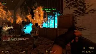 ZOMBIE ESCAPE MOD ON COUNTER-STRIKE: SOURCE, MAP: ZE_harry_potter, CSS