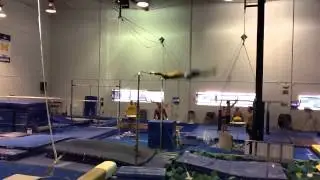 Syque Caesar High Bar Routine 1- 6/28/12