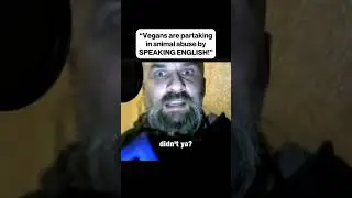 Guy RAGES at Vegan in Debate 🤬🤣