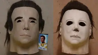 TOTS CAPTAIN KIRK MASK CONVERTED TO MICHAEL MYERS 1978 BY DEAN KNIGHT
