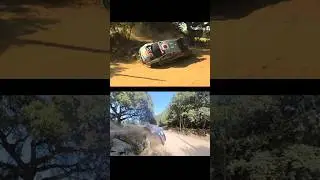 One Rally Corner: Double Roll - Two WRCs vs. Rock 🪨🏁