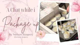 Lets chat while I package and label products for our inventory stock