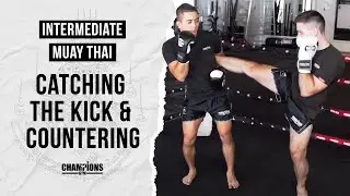 Muay Thai : Catching the Kick & Countering