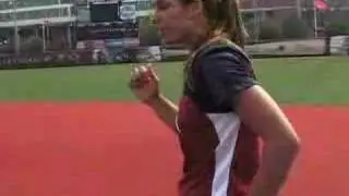 Jessica Mendoza Softball Training - RUN: Pumping Body