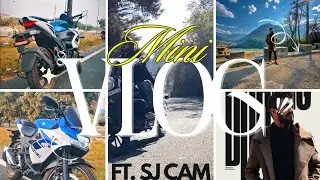 Best Action Camera Under 10k?🔥 External Mic Test + SJ Cam Pro Honest Review | Vlog Day-1 | City Ride
