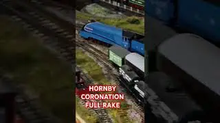 Hornby Coronation Full rake