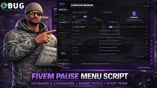 Advanced FiveM Pause Menu | Full-Featured UI with Admin Control, Multi-Language Support & More !