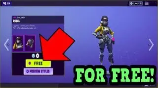 HOW TO GET *NEW* REBEL SKIN FOR FREE! (Fortnite New Skins)
