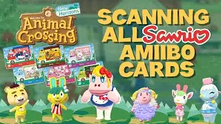 Summoning ALL Sanrio Villagers in Animal Crossing: New Horizons (Hello Kitty amiibo cards)