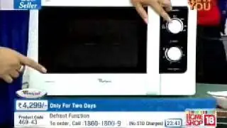 HomeShop 18 whirlpool grill microwave @4299