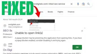 How To Fix Unable To Open Link In Google Problem (2025 New Chrome Update, Quick & Easy)