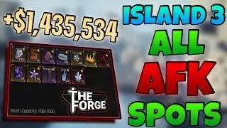 Все места для AFK-режима на острове 3 (Кузница Roblox): мифические руды и деньги за ночь!