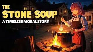 The Stone Soup: A Magical Folktale of Sharing, Community & Unity 🍲✨  Inspiring Moral Story