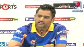 MS Dhoni explains why he went for a bike ride without security