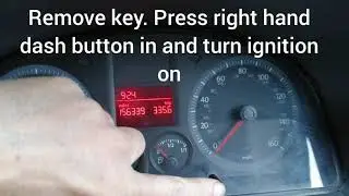 2007 VW Caddy Van service indicator reset how to