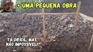 INICIAMOS MAIS UMA PEQUENA, MAS IMPORTANTE OBRA /// A AVEIA REAGIU UM POUCO