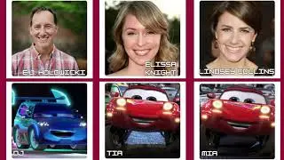 The Real Faces Behind Iconic Animated Characters CARS (2006) PART 2