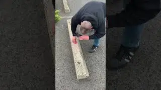 This is how we wax the curb..wax the curb for Skateboarding!!