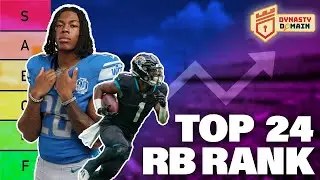 ОБНОВЛЕННЫЕ ТОП-24 рейтинга и уровней раннинбеков DYNASTY (Dynasty Fantasy Football 2023)