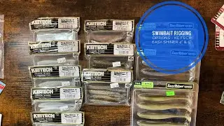 Swimbait Rigging Options - Keitech Easy Shiner 4&rdquo; & 5&rdquo;