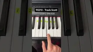 90210 - Travis Scott Piano Tutorial