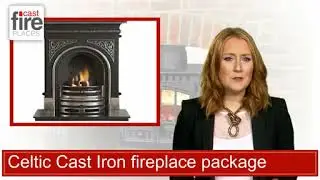 Celtic Cast Iron Fireplace Package