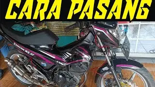 cara pasang striping satria fu type s