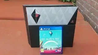 No Man's Sky & PS4 Faceplate Limited Edition Unboxing