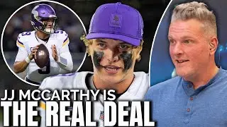 JJ McCarthy Showed He's The Real Deal... | Pat McAfee Show