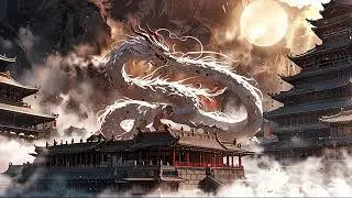 Ancient Chinese Inspired Night Music with Gentle Piano and Flowing Flute