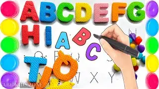 ABC Alphabet | Easy abcd | ABC Song for Kids | Learn A to Z Phonics & Dotted Writing ABCD #abcsong 