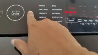 Samsung washing Bubble storm how to start Bubble storm on Samsung TOP LOAD WASHING machine