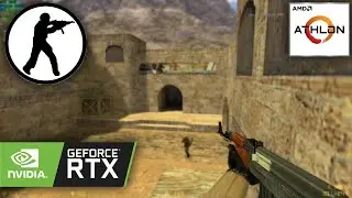 [CS 1.6 unlimited FPS] RTX 3060 + AMD Athlon 200GE | Counter-Strike 1.6 RTX 3060 testing