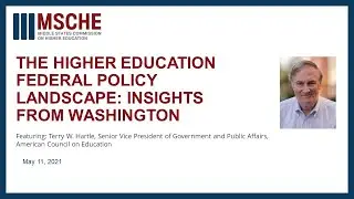 The Higher Education Federal Policy Landscape: Insights from Washington