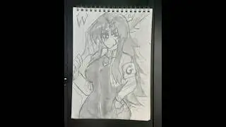 (Lobotomy Corp) Drawing Gebura #drawing #art #anime #timelapse #sketch #lobotomycorporation