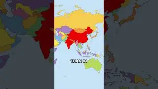 This Population Comparison is CRAZY! #geography #maps