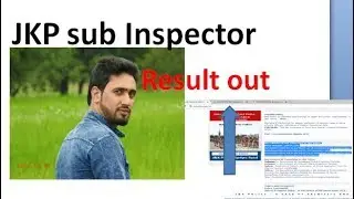 JKP SUB INSPECTOR RESULT 2018