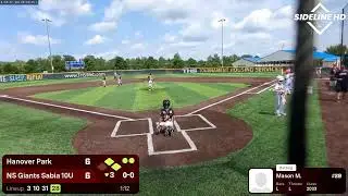 NS Giants Sabia 10U vs. Hanover Park (2025.08.16)