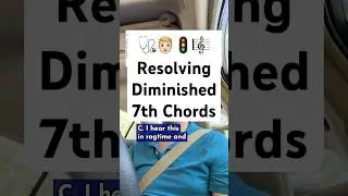 Resolving diminished 7th chords #MusicTheory #musiceducation  #jimlapbap #StoplightMusicTheory