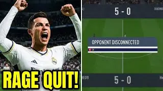 RAGE QUIT at 5&ndash;0! Opponent Leaves in Division Rivals (FC25)