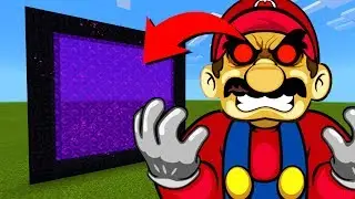 How To Make A Portal To The Mario.exe Dimension in Minecraft!
