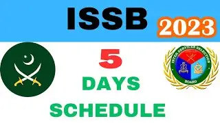 ISSB updated 5 days schedule | ISSB preparation| ISSB complete Guide