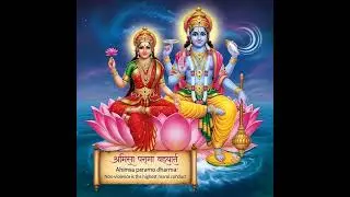 Ahimsa Param Dharma: Lord Narayan & Lakshmi's Message of Non-Violence