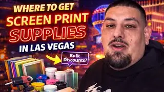 Where to get screen printing supplies in Las Vegas.