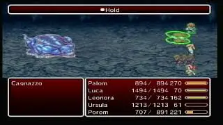 Final Fantasy 4 The After Years Palom, Porom & Leonora Cagnazzo Speed 1/Active