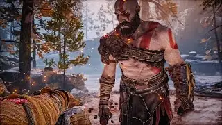 God of War - Funeral for the wife of Kratos. #godofwar #godofwarragnarok #shorts